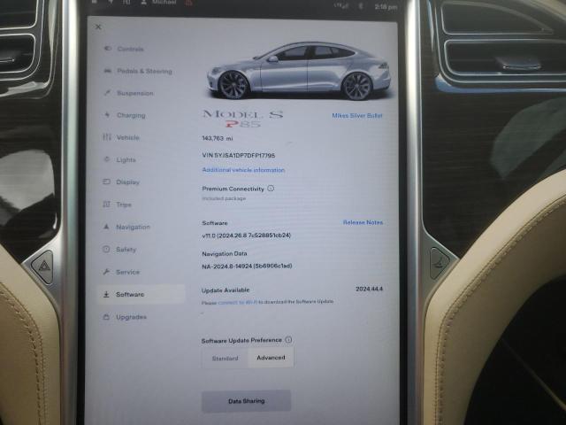 Photo 9 from auction – 2013 TESLA MODEL S with VIN 5YJSA1DP7DFP17795