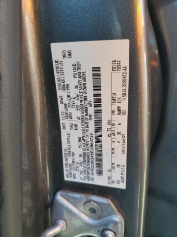 Photo 14 from auction – 2014 FORD ESCAPE SE with VIN 1FMCU0GX6EUB64739