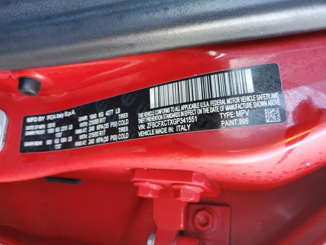 Photo 14 from auction – 2016 FIAT 500X TREKK with VIN ZFBCFXCTXGP341551