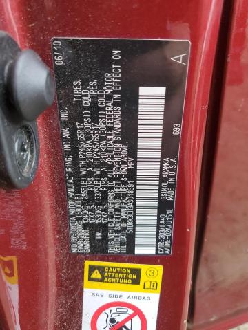 Photo 14 from auction – 2010 TOYOTA HIGHLANDER with VIN 5TDKK3EH3AS018591