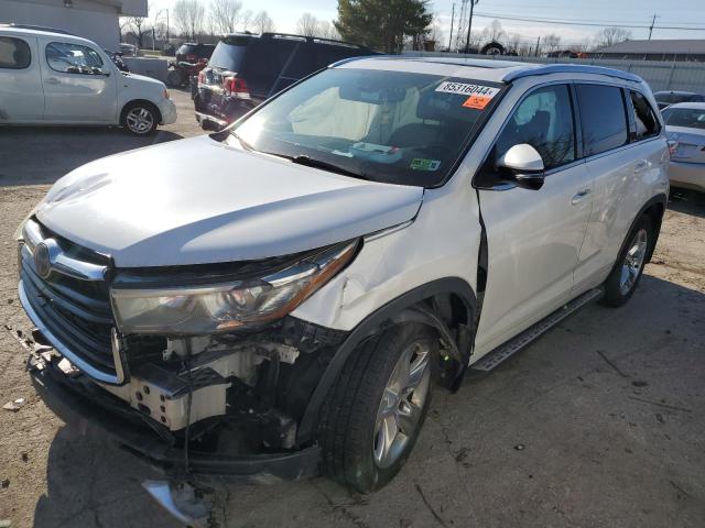 TOYOTA HIGHLANDER 2014 with VIN 5TDDKRFH4ES050594 - Photo from auction