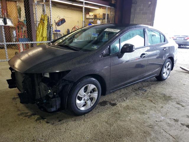 HONDA CIVIC LX 2013 with VIN 19XFB2F50DE208475 - Photo from auction