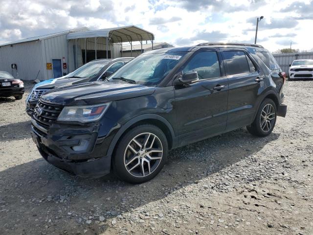 FORD EXPLORER S 2017 with VIN 1FM5K8GT0HGC77924 - Photo from auction