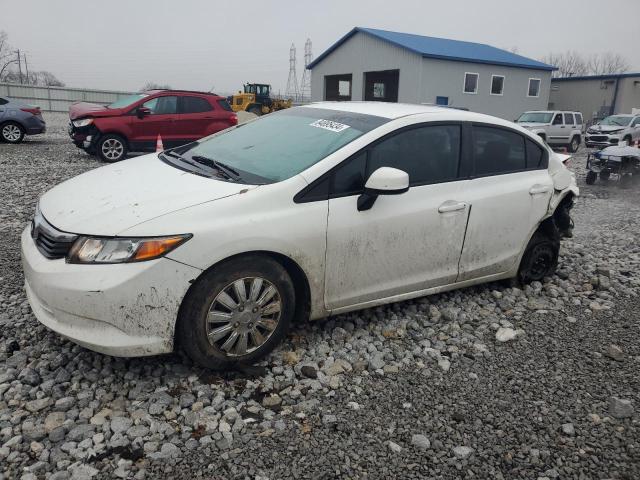 HONDA CIVIC LX 2012 with VIN 19XFB2F59CE076105 - Photo from auction