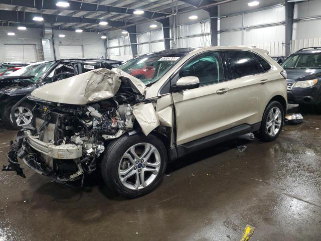 FORD EDGE TITAN 2017 with VIN 2FMPK4K8XHBC31528 - Photo from auction