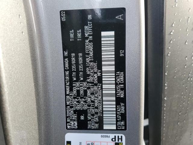 Photo 14 from auction – 2022 LEXUS NX 350 with VIN 2T2GGCEZ2NC002442