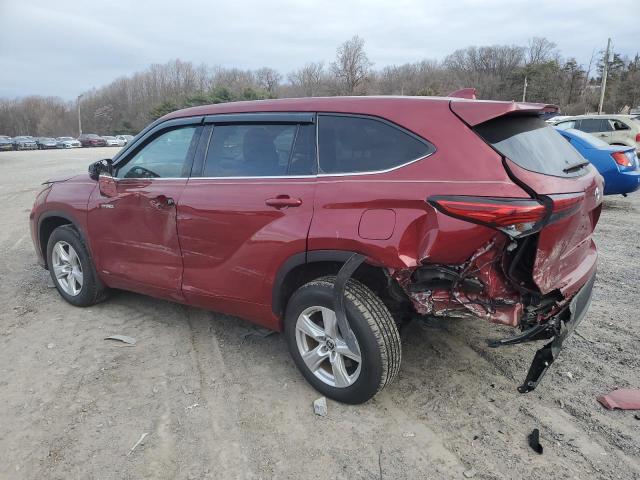 Photo 2 from auction – 2021 TOYOTA HIGHLANDER with VIN 5TDBBRCH5MS046323