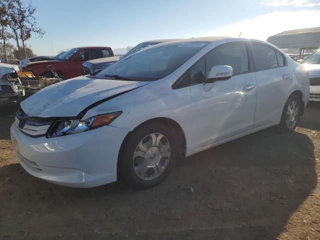 Photo 1 from auction – 2012 HONDA CIVIC HYBR with VIN JHMFB4F28CS005023