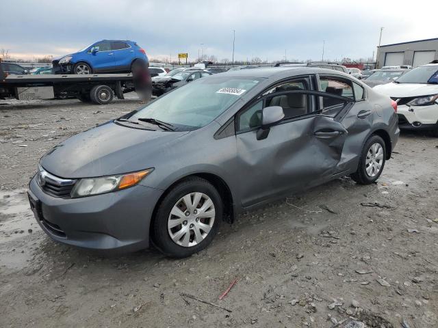 HONDA CIVIC LX 2012 with VIN 19XFB2F53CE006566 - Photo from auction