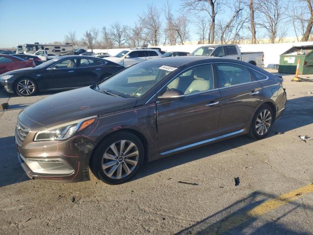 HYUNDAI SONATA SPO 2015 with VIN 5NPE34AF2FH241335 - Photo from auction