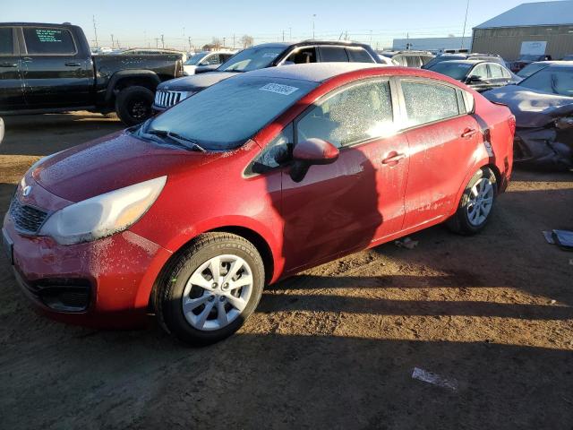 KIA RIO LX 2013 with VIN KNADM4A32D6309989 - Photo from auction