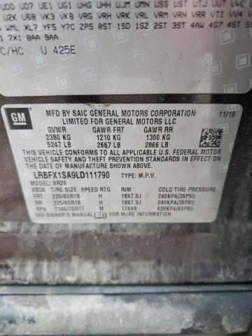 Photo 14 from auction – 2020 BUICK ENVISION P with VIN LRBFX1SA9LD111790