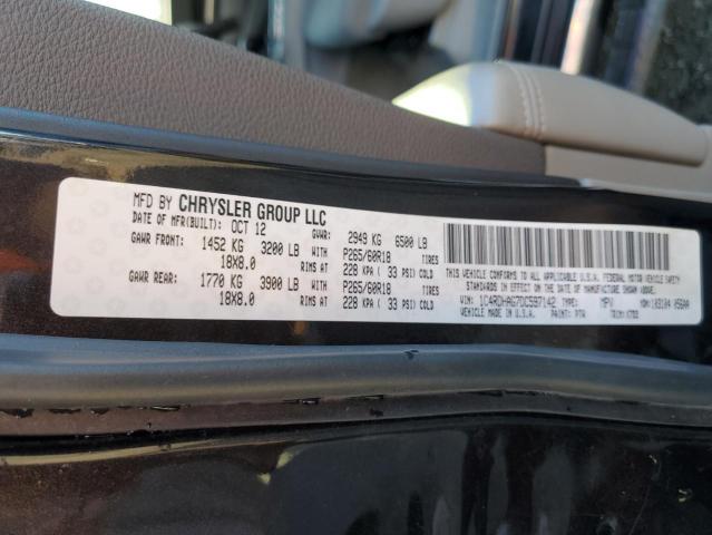 Photo 14 from auction – 2013 DODGE DURANGO SX with VIN 1C4RDHAG7DC597142
