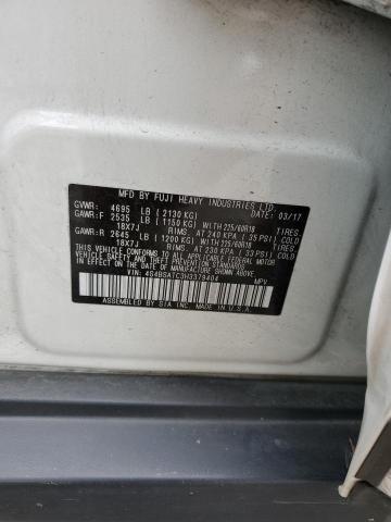 Photo 14 from auction – 2017 SUBARU OUTBACK TO with VIN 4S4BSATC3H3379404