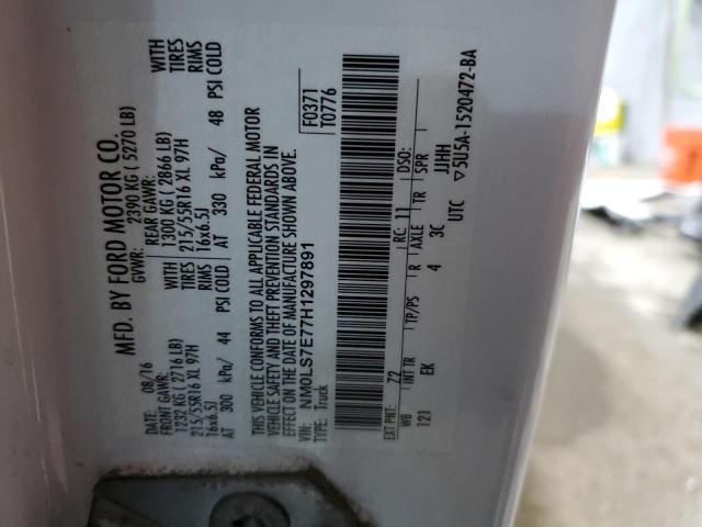 Photo 14 from auction – 2017 FORD TRANSIT CO with VIN NM0LS7E77H1297891