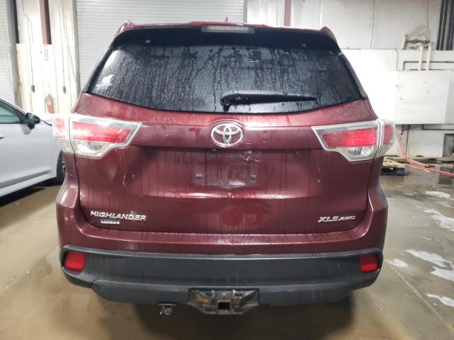 Photo 6 from auction – 2015 TOYOTA HIGHLANDER with VIN 5TDJKRFH3FS181004