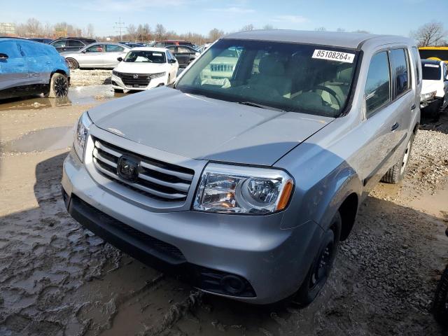 HONDA PILOT LX 2014 with VIN 5FNYF4H27EB033794 - Photo from auction