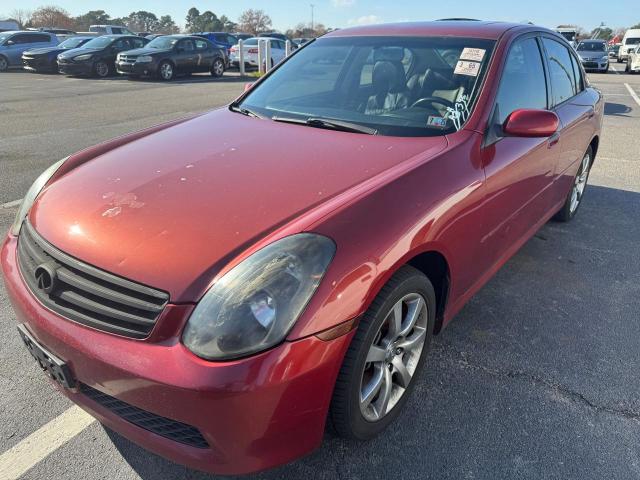 Photo 2 from auction – 2006 INFINITI G35 with VIN JNKCV51E66M504929