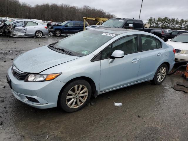 HONDA CIVIC EX 2012 with VIN 19XFB2F8XCE324212 - Photo from auction