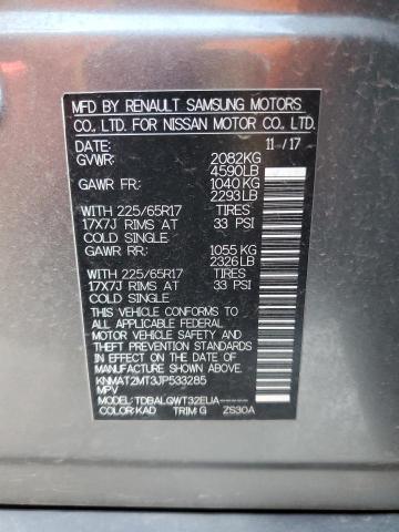 Photo 14 from auction – 2018 NISSAN ROGUE S with VIN KNMAT2MT3JP533285