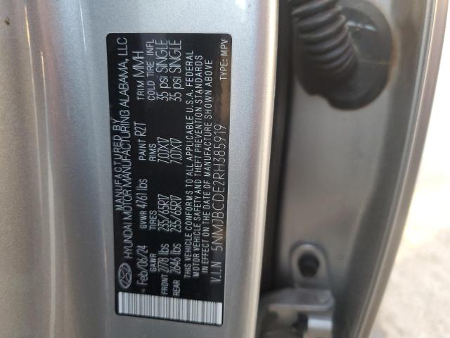 Photo 14 from auction – 2024 HYUNDAI TUCSON SEL with VIN 5NMJBCDE2RH385919