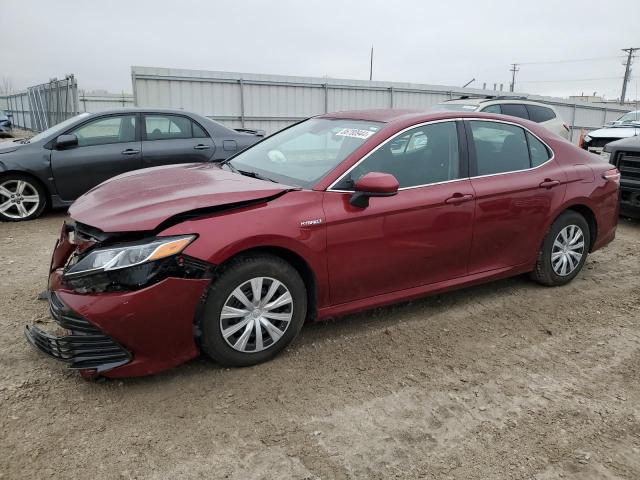 TOYOTA CAMRY LE 2020 with VIN 4T1C31AK5LU526112 - Photo from auction