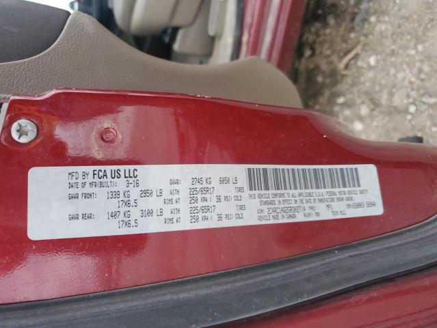 Photo 14 from auction – 2016 CHRYSLER TOWN & COU with VIN 2C4RC1AG2GR302714