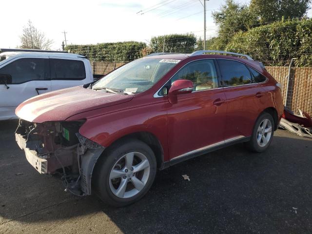 LEXUS RX 350 2010 with VIN JTJZK1BAXA2001706 - Photo from auction