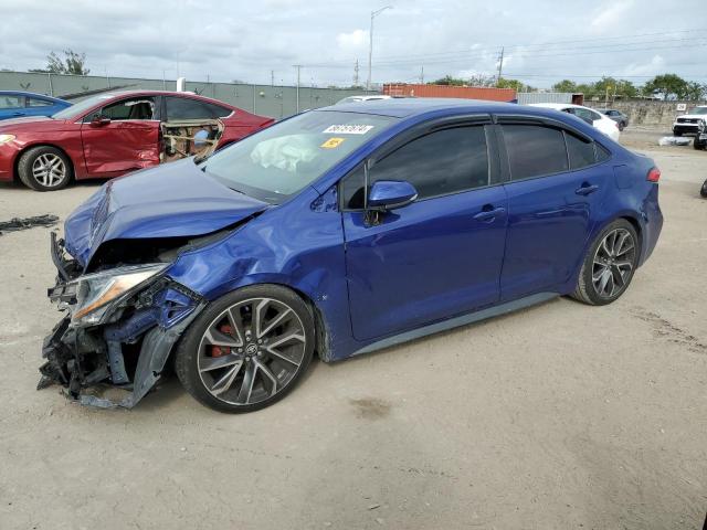 TOYOTA COROLLA SE 2020 with VIN 5YFS4RCE9LP040953 - Photo from auction