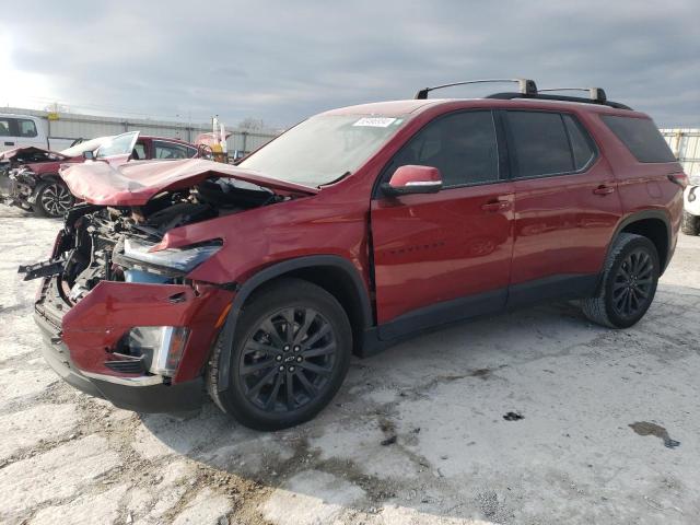 CHEVROLET TRAVERSE R 2022 with VIN 1GNERJKW9NJ136221 - Photo from auction