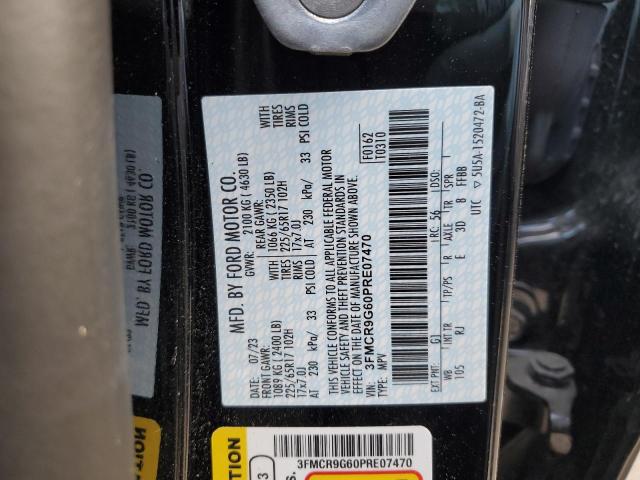 Photo 14 from auction – 2023 FORD BRONCO SPO with VIN 3FMCR9G60PRE07470