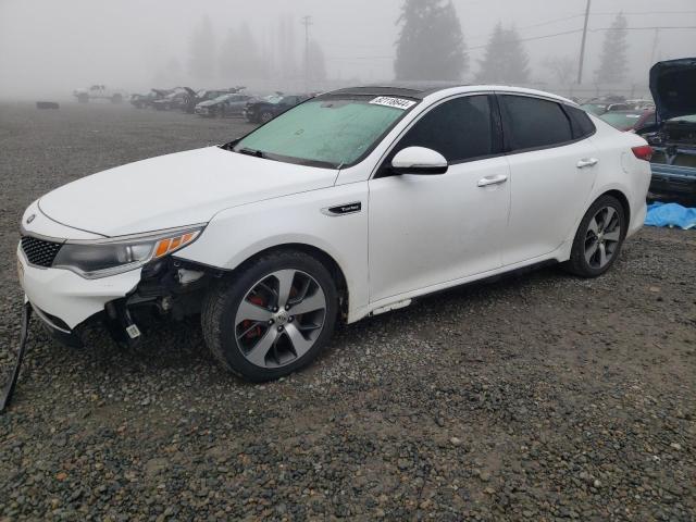 KIA OPTIMA SX 2016 with VIN 5XXGW4L25GG015491 - Photo from auction