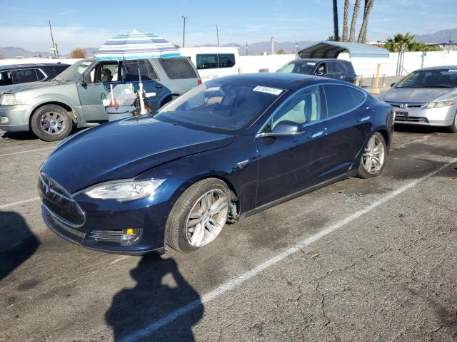 TESLA MODEL S 85 2015 with VIN 5YJSA1H11FFP68671 - Photo from auction