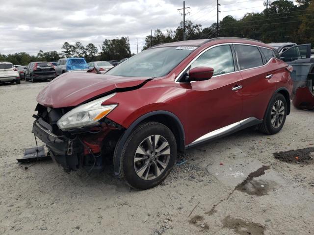 NISSAN MURANO S 2016 with VIN 5N1AZ2MG7GN170653 - Photo from auction