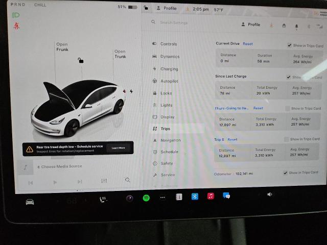 Photo 9 from auction – 2022 TESLA MODEL 3 with VIN 5YJ3E1EA5NF289715