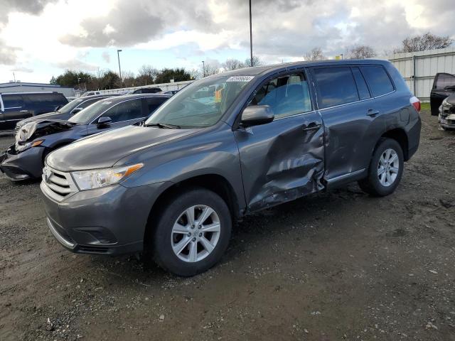 TOYOTA HIGHLANDER 2012 with VIN 5TDBK3EH3CS118645 - Photo from auction