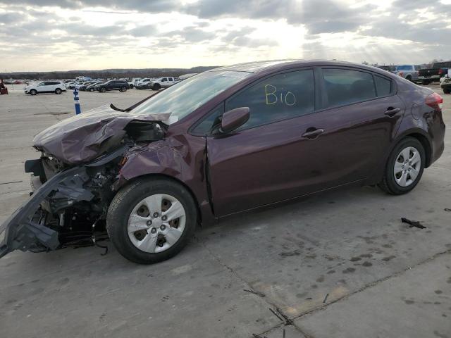 KIA FORTE LX 2018 with VIN 3KPFK4A74JE220760 - Photo from auction