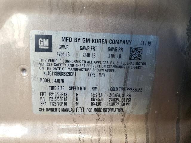 Photo 14 from auction – 2019 BUICK ENCORE SPO with VIN KL4CJ1SB0KB828341