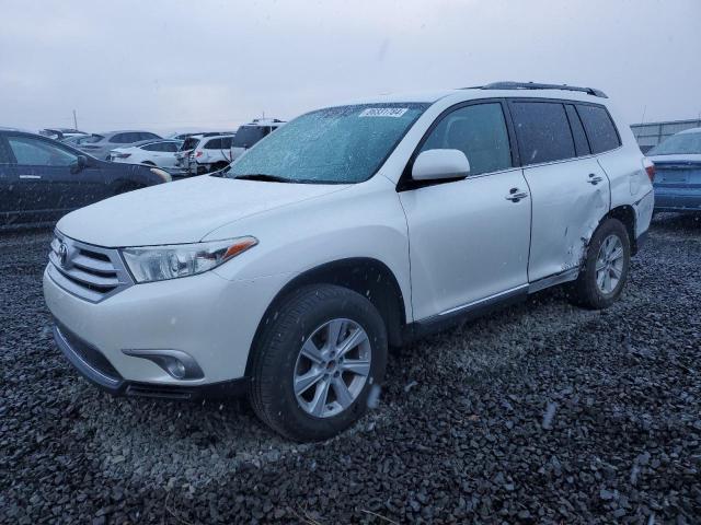 TOYOTA HIGHLANDER 2013 with VIN 5TDBK3EHXDS274201 - Photo from auction