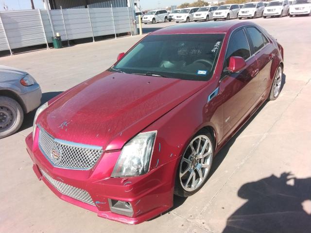 CADILLAC CTS-V 2014 with VIN 1G6DV5EP0E0110403 - Photo from auction