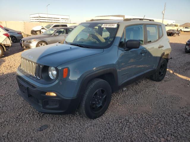 JEEP RENEGADE S 2017 with VIN ZACCJBAB5HPF72953 - Photo from auction
