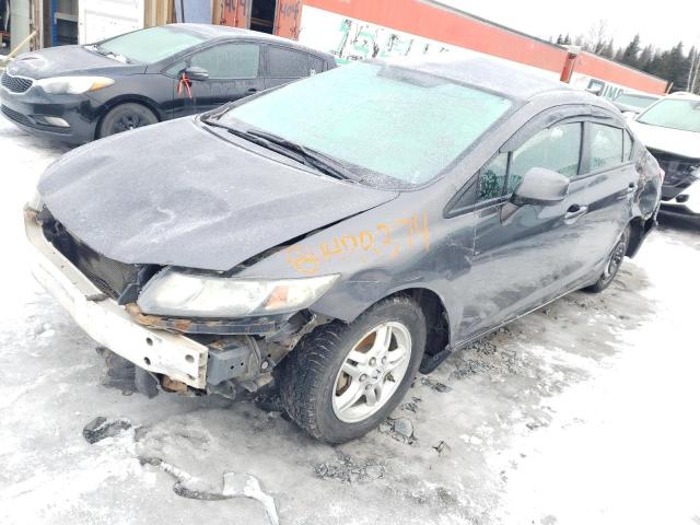 HONDA CIVIC LX 2013 with VIN 2HGFB2F47DH028858 - Photo from auction