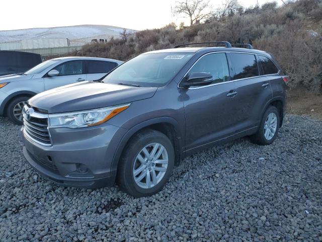 TOYOTA HIGHLANDER 2015 with VIN 5TDBKRFH7FS170737 - Photo from auction