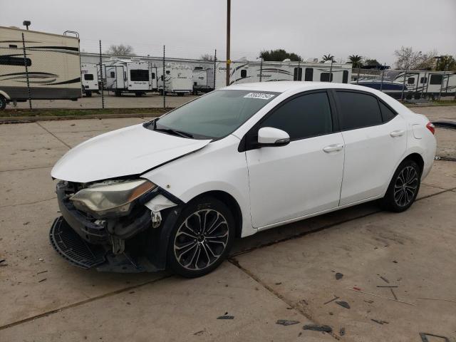 TOYOTA COROLLA L 2015 with VIN 5YFBURHE0FP335095 - Photo from auction