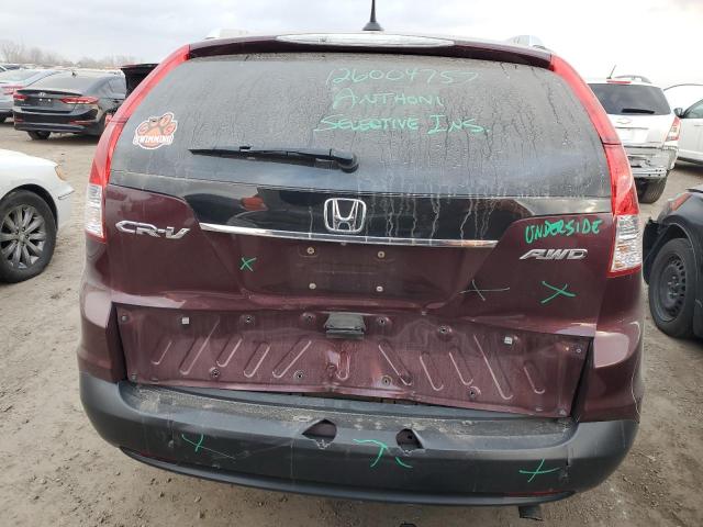 Photo 6 from auction – 2014 HONDA CR-V EXL with VIN 5J6RM4H72EL033070