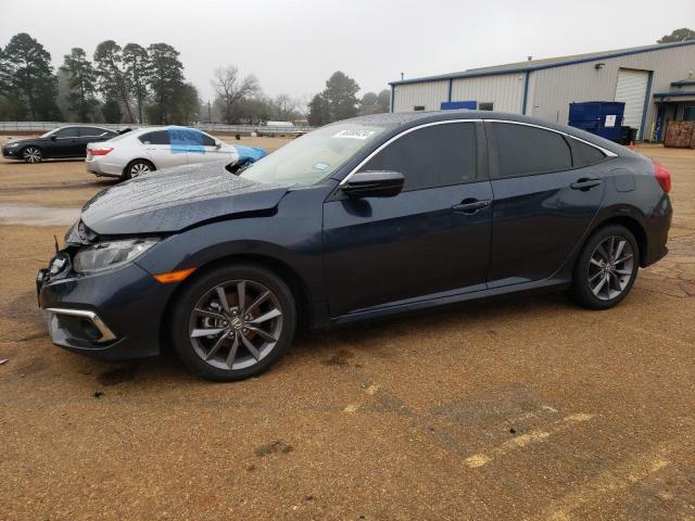 Photo 1 from auction – 2021 HONDA CIVIC EXL with VIN 19XFC1F71ME001022