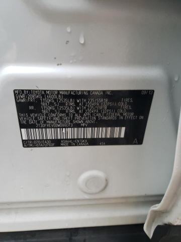 Photo 14 from auction – 2013 TOYOTA RAV4 LIMIT with VIN 2T3DFREV0DW088073
