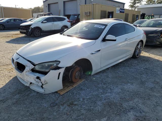 BMW 650 I 2012 with VIN WBALX3C59CDV77427 - Photo from auction