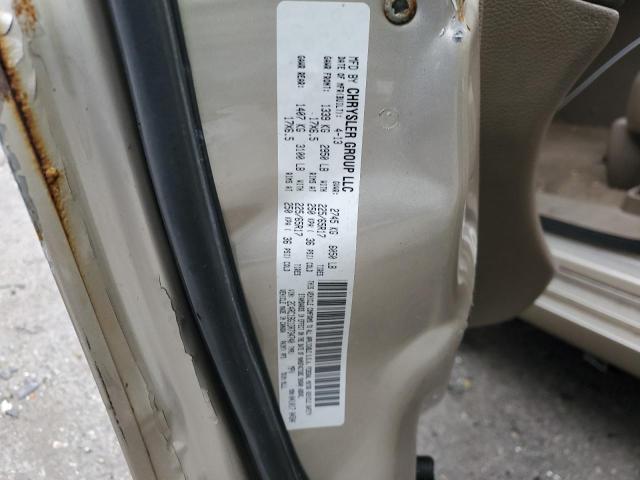 Photo 14 from auction – 2013 CHRYSLER TOWN & COU with VIN 2C4RC1BG1DR734740