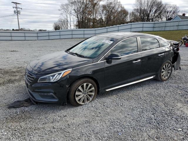 HYUNDAI SONATA SPO 2017 with VIN 5NPE34AF5HH480106 - Photo from auction